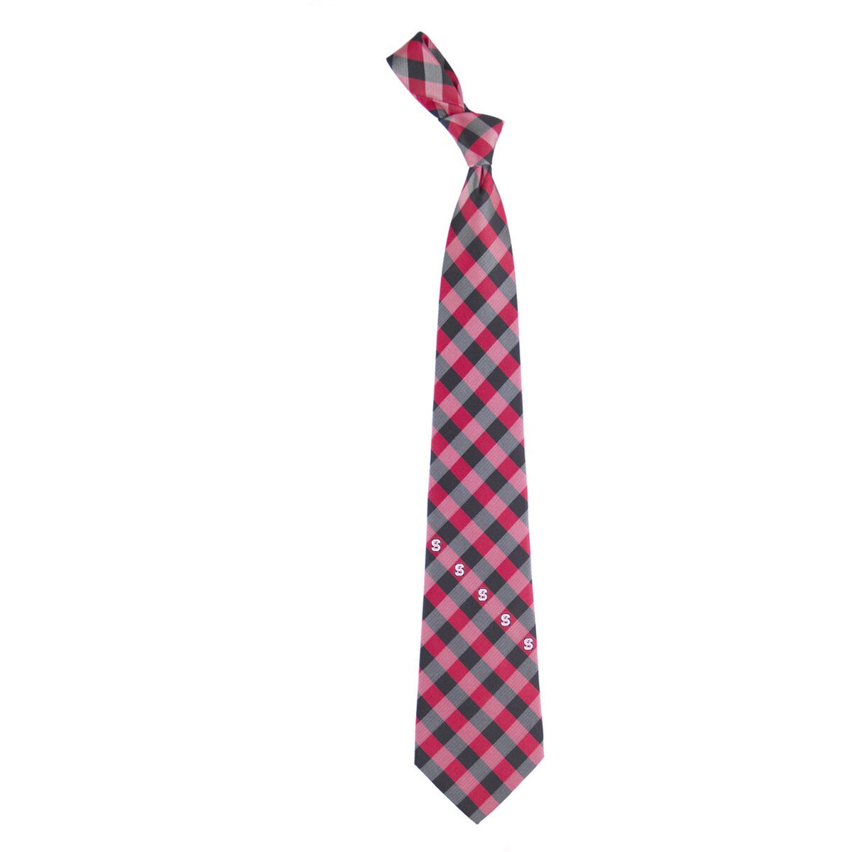 Tie - Red/Black Checker - Block S